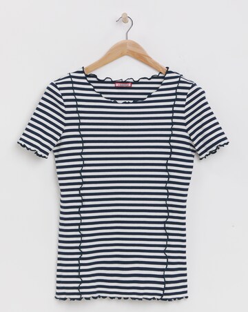 Joe Browns Simply Stripe Rib Jersey Tee