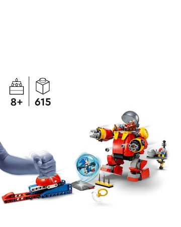 LEGO Sonic the Hedgehog Sonic vs. Dr. Eggman's Death Egg Robot 76993