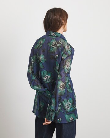 Joanna Hope Oversized Printed Shirt