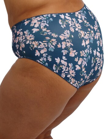 Goddess Kayla Full Fit Knicker Teal Blossom