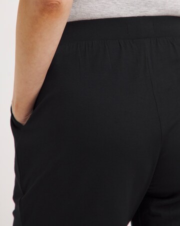 Black Jersey Shorts