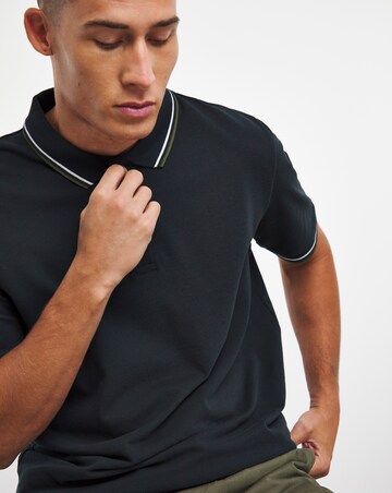 Pique Tipped Polo Long