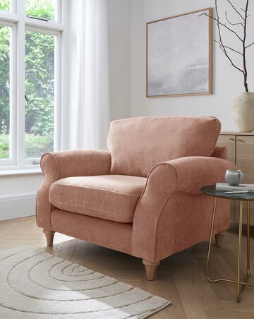 Julipa Colston Chenille Snuggler Chair