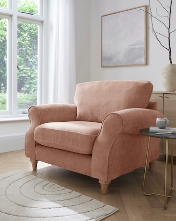 Julipa Colston Chenille Snuggler Chair
