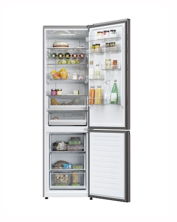 Haier Series 5 HDPW5620CNPD WiFi 205cm 70/30 Fridge Freezer Inox + Install