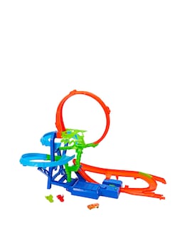 Hot Wheels Stunt Tracks Motorised Big Air Crash