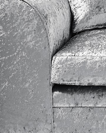 Chicago Crushed Velvet 3 Seater Sofa