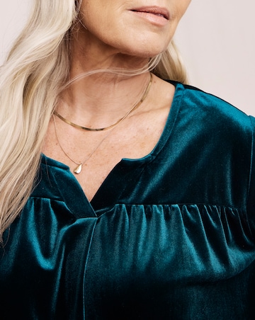 Julipa Velvet Shift Dress