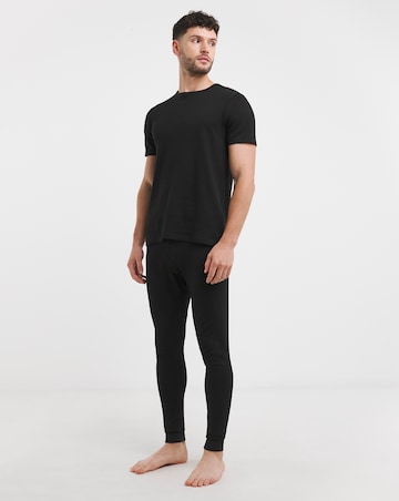 2 Pack Black SS Thermal Tshirts
