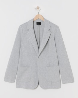 Unlined Throw On Blazer