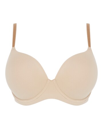 Pretty Secrets Feather Touch Moulded T Shirt Bra (B-F) Nude 4
