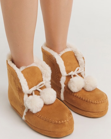 Ola Scandi Slipper Boots - Wide Fit (E)