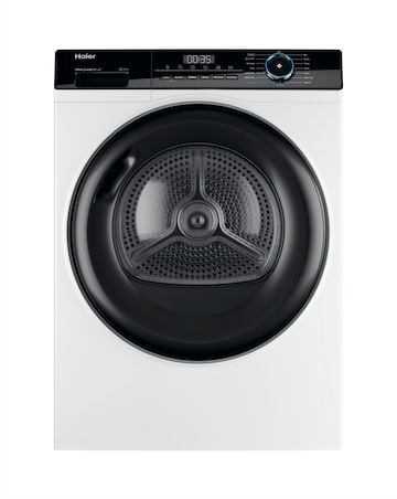 Haier HD90-A2939S 9kg Heat Pump Tumble Dryer Slate + Install
