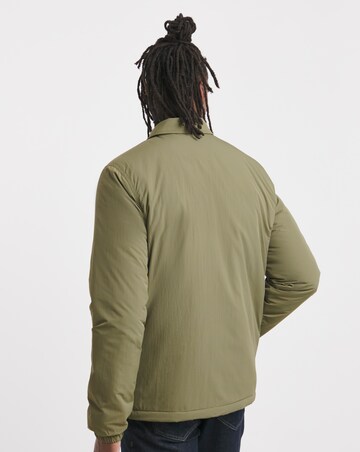 Khaki Shower Resistant Lightweight Padded Jacket