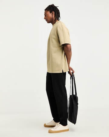 Relaxed Fit Seam Detail Sweat Top