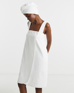 Pretty Secrets Towelling Shower Wrap And Turban