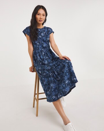 Julipa Twist Back Pure Cotton Dress