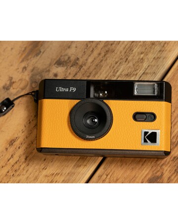Kodak Ultra F9 Reusable Camera Bundle with 36 Exposure Film Pack - Yellow