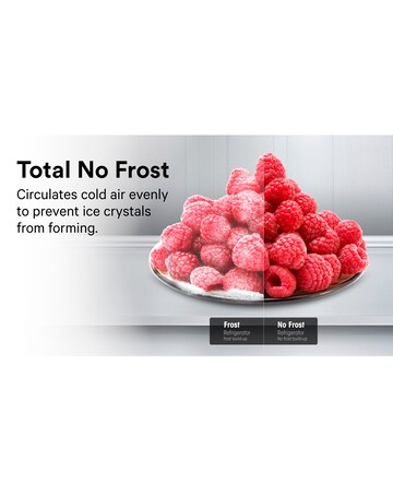 Hisense RF632N4WFE Fridge Freezer - Black E Rated