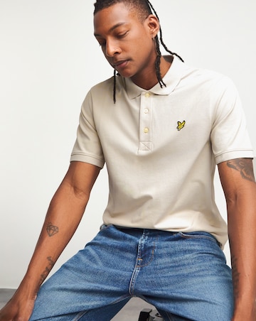 Lyle & Scott Classic Short Sleeve Polo - Sand