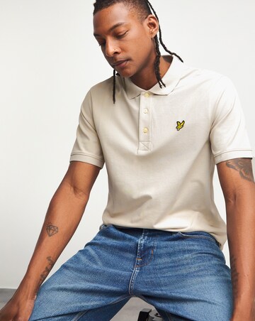 Lyle & Scott Classic Short Sleeve Polo - Sand