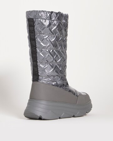 Halo Front Zip Snow Boots E Fit