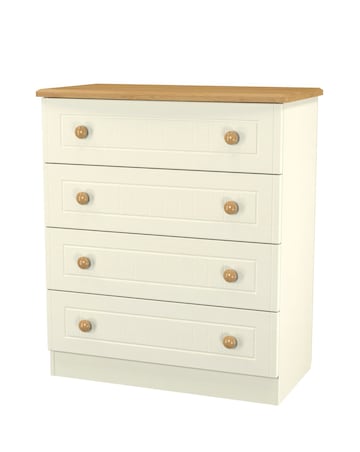Frances Ready Assembled 4 Drawer Chest