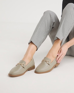 Cushion Walk Trim Loafers EEE Fit