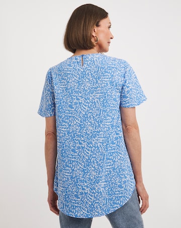 Short Sleeve Woven Top