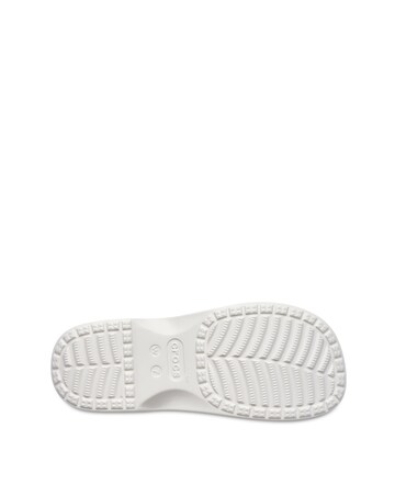 Crocs Chalk Classic Cross Over Slider Sandals