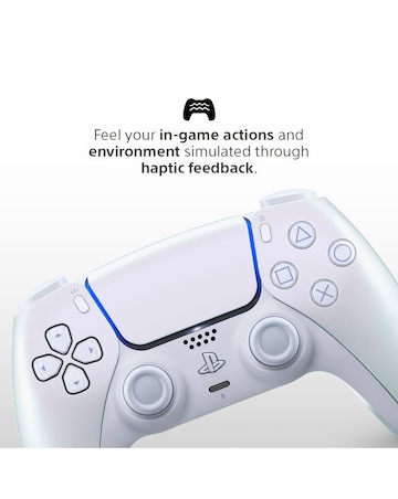 PS5 DualSense Wireless Controller - Chroma Pearl
