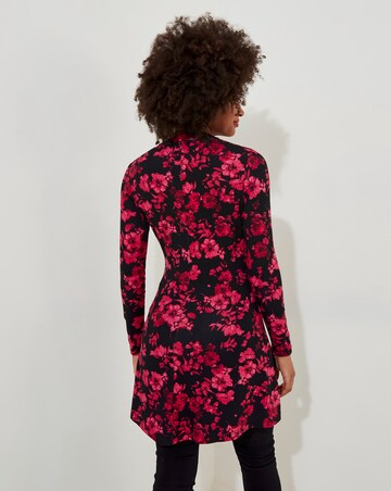 Joe Browns Button Detail Printed Jersey Tunic