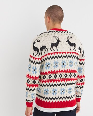 Christmas Fairisle Relaxed Fit Jumper