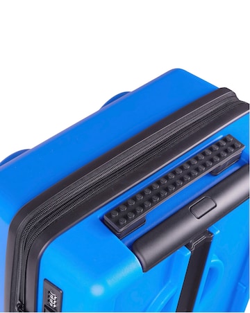 LEGO Brick Cabin Suitcase - Bright Blue