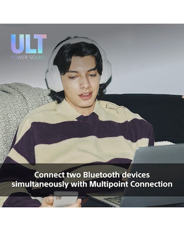Sony ULT WEAR Wireless Over-Ear Headphones - Black