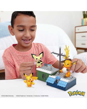 Mega Construx Pokemon Style Pikachu Evo Set