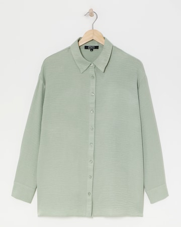 Textured Oversized Shirt