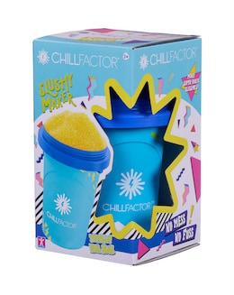 Chillfactor Slushy Maker Colour Shock - Totally Cool Blue