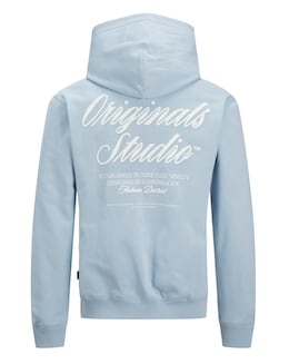 Jack &amp; Jones Norrebro Back Graphic Hoodie - Blue