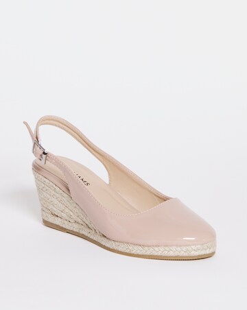 Slingback Espadrille E Fit