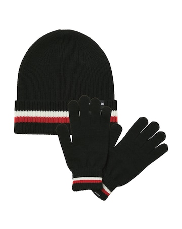 Jack & Jones Beanie & Gloves Giftbox - Black