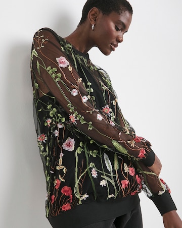 Joe Browns Beautiful Embroidered Top with Cami