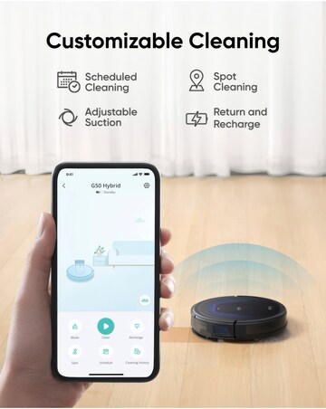 eufy RoboVac G50 Hybrid Cordless Robotic Vacuum Cleaner