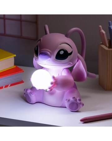 Disney Lilo & Stitch Cute Pink Angel Night Lamp, Collectable Gift