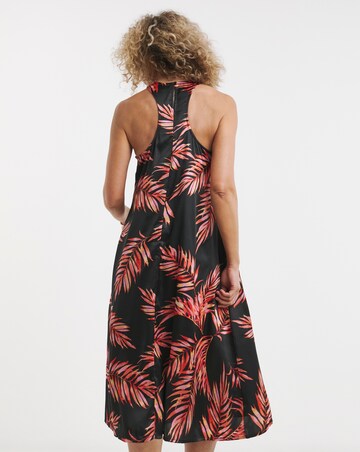 Satin Racer Cami Midi Dress