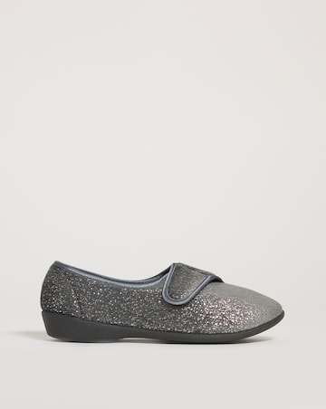 Jhulianna Touch and Close Slipper - Wide Fit (E)