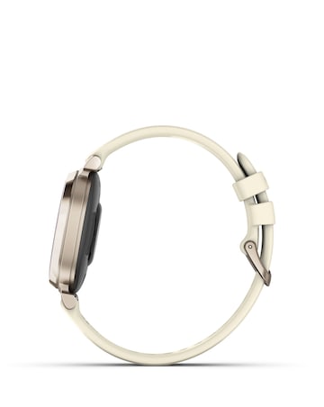 Garmin Lily 2 Smart Watch - Cream Gold with Coconut Silicone Band