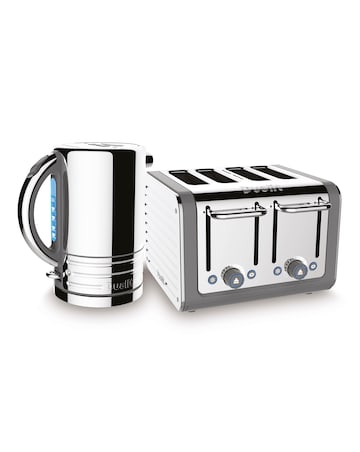 Dualit 46526 Architect Grey 4 Slot Toaster