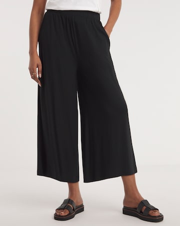 Black Jersey Culotte
