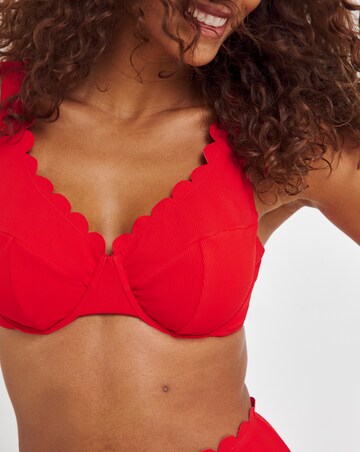 MAGISCULPT Contour Me Scalloped Edge Underwired Bikini Top